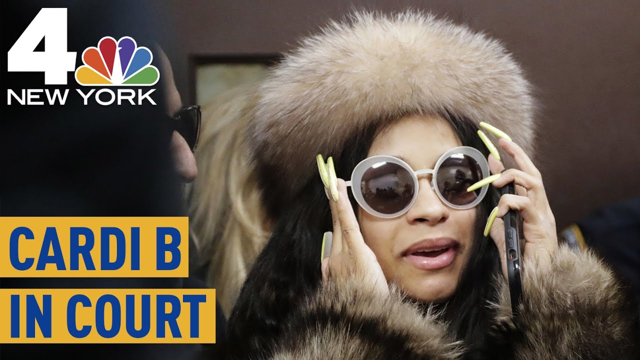 Cardi B makes court appearance in strip club scuffle