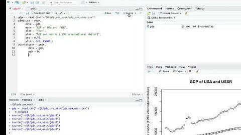 R Tutorial 23: Multi-variable Scatter Plots and Line Charts