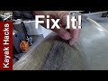 DIY Kayak Repair - End of Season Maintenance