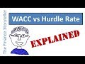 WACC vs hurdle rate