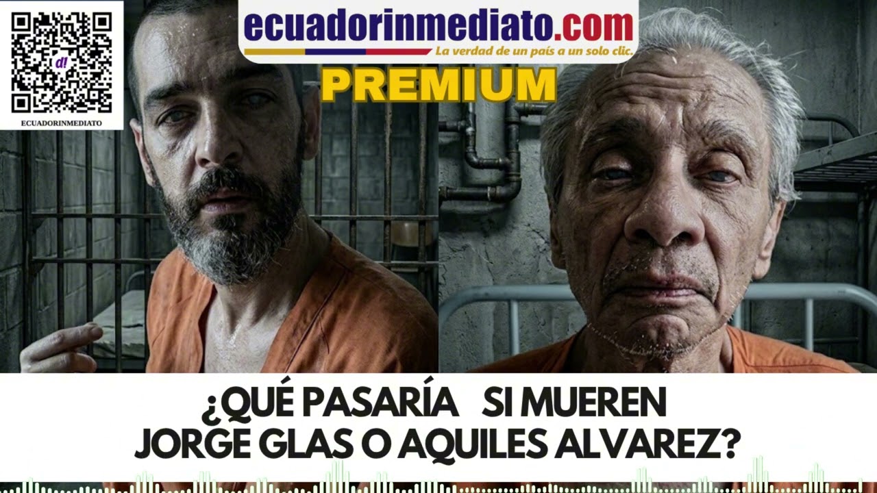 ¿QUÉ PASARÍA SI MUEREN JORGE GLAS O AQUILES ALVAREZ?