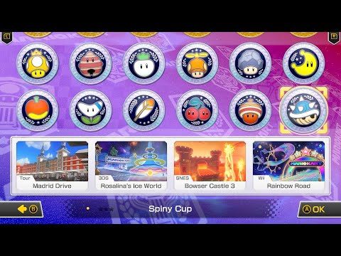 Spiny Cup 50cc Grand Prix Mario Kart 8 Deluxe Booster Course Pass