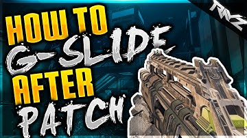 BLACK OPS 3: HOW TO "G-SLIDE" AFTER PATCH | NEW G-SLIDE AFTER PATCH TUTORIAL (BO3 G-SLIDE INFO)
