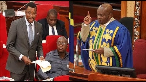 WAZIRI MPINA AOMBA RADHI, SPIKA NDUGAI ATOA KAULI TATA