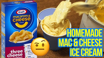 BoxMac 163: Homemade Macaroni and Cheese Ice Cream