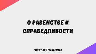 311. О равенстве и справедливости