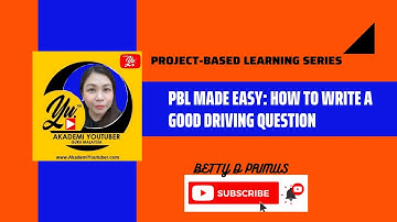 Easy PBL: Driving Question Explained