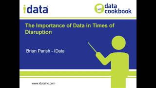 Importance of Data in Times of Disruption