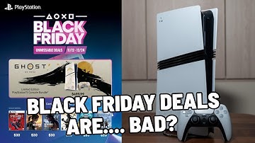 THE PS5 BLACK FRIDAY DEALS ARE OUT AND THEY
