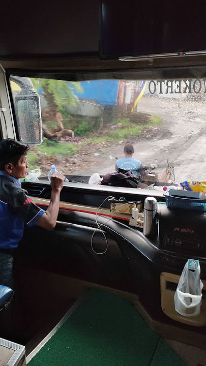 Syahdu nya perjalanan bersama BUS SUMBER ALAM 86 0C