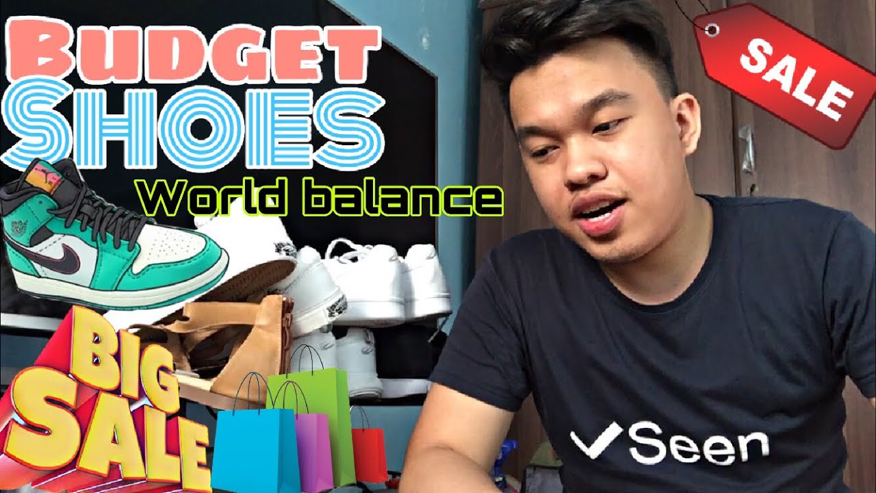 Murang Sapatos | World Balance | Warehouse Sale - YouTube
