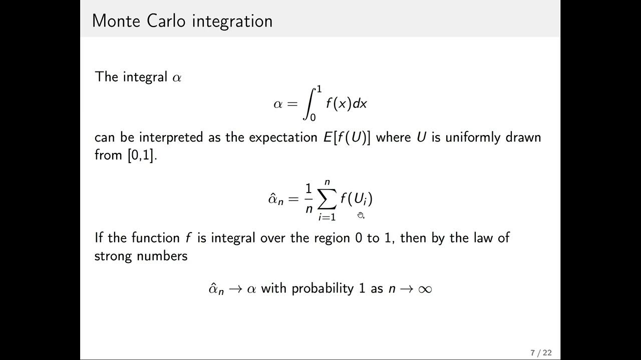 Introduction to Monte Carlo methods YouTube