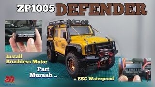 ZP1005 Defender Upgrade Motor Brushless & ESC Waterproof, Part dengan Harga termurah