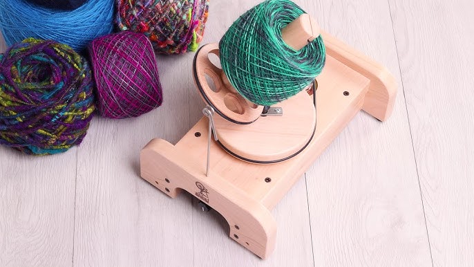 Save Time By Using a Yarn Swift and Ball Winder - Knitting in the Park