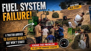 🔥 The Tractor Broke Down in the Middle of Harvest! Can the Crop Be Saved? 🌾🚜