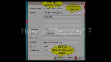 How To Register In AeonGST Billing Software// By Aeon Infotech Group
