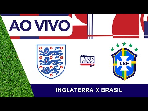 Inglaterra x Brasil, Amistoso Internacional