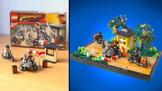 LEGO Indiana Jones - Motorcycle Chase REMAKE MOC