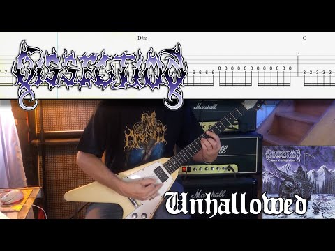 Unhallowed - Dissection | Cover | TAB | Tutorial