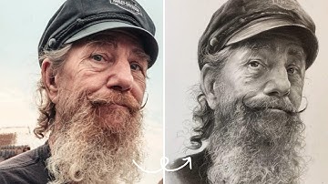 How to Draw a Portrait EP8 || Portrait Painting Tutorials Step by Step