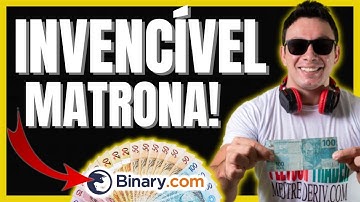 🟦 BINARY.COM: O INCRÍVEL BOT MATRONA EM CONTA REAL NA BINARY