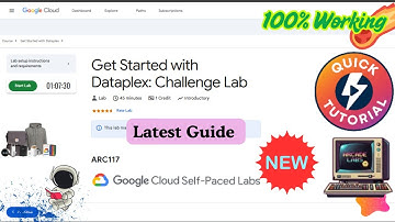 Get Started with Dataplex: Challenge Lab| NEW | #ARC117 #qwiklabs #arcade #arcade_facilitator