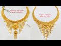 Party Wear 22k Gold Necklace and Choker Designs with Weight and Price || Shridhi Vlog