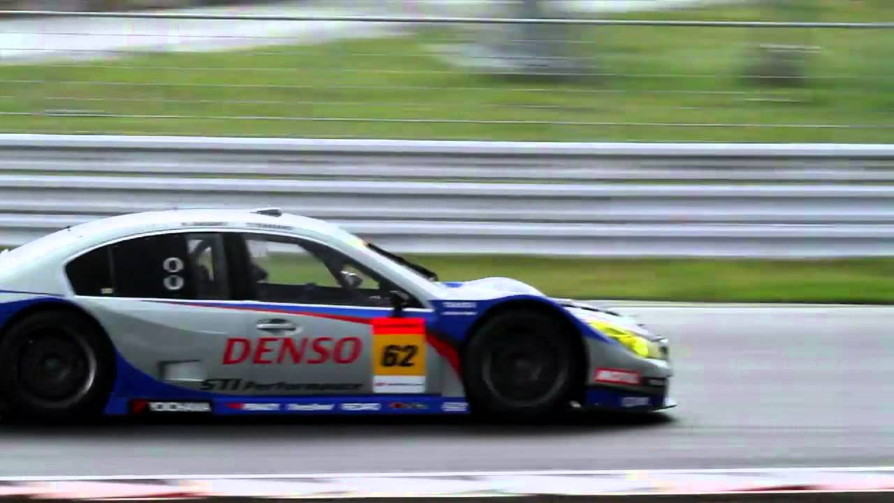 HD version/LEGACY B4 Super GT 2011 Fuji Speedway① - YouTube