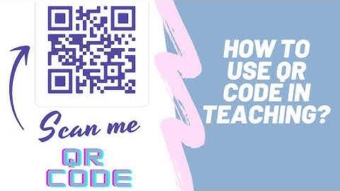 QR CODE FOR TEACHERS