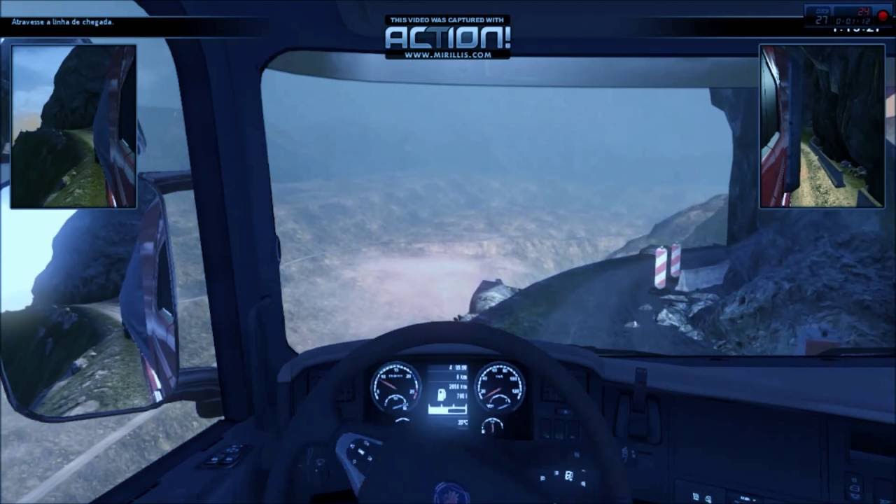 scania truck driving simulator ESTRADA DA MORTE - YouTube