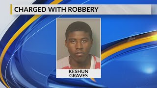 teen charged with robbery