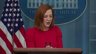 WATCH LIVE: White House briefing with Press Sec Jen Psaki