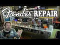 SPOT MY MISTAKES! - 1973 Fender Deluxe Reverb Silverface Tube Guitar Amp Repair Service Bias