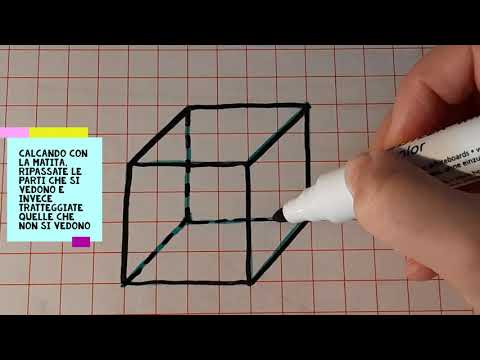 Video: Come Disegnare Un Cubo