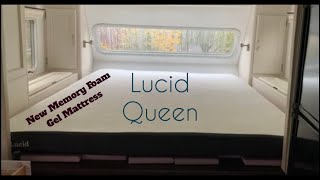 New Camper Mattress.  Lucid Memory Gel.  10 Year Warranty. by Covet the Camper 502 views 1 year ago 10 minutes, 34 seconds