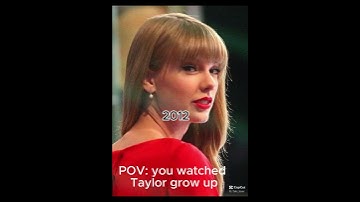 Thumbnail of POV : you watched  Taylor grow up #viralvideo #taylorsversion #musician #swiftie  #taylorsphere