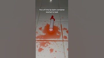 I tried so hard to make a jelly lip balm🥲 #shorts #lipgloss