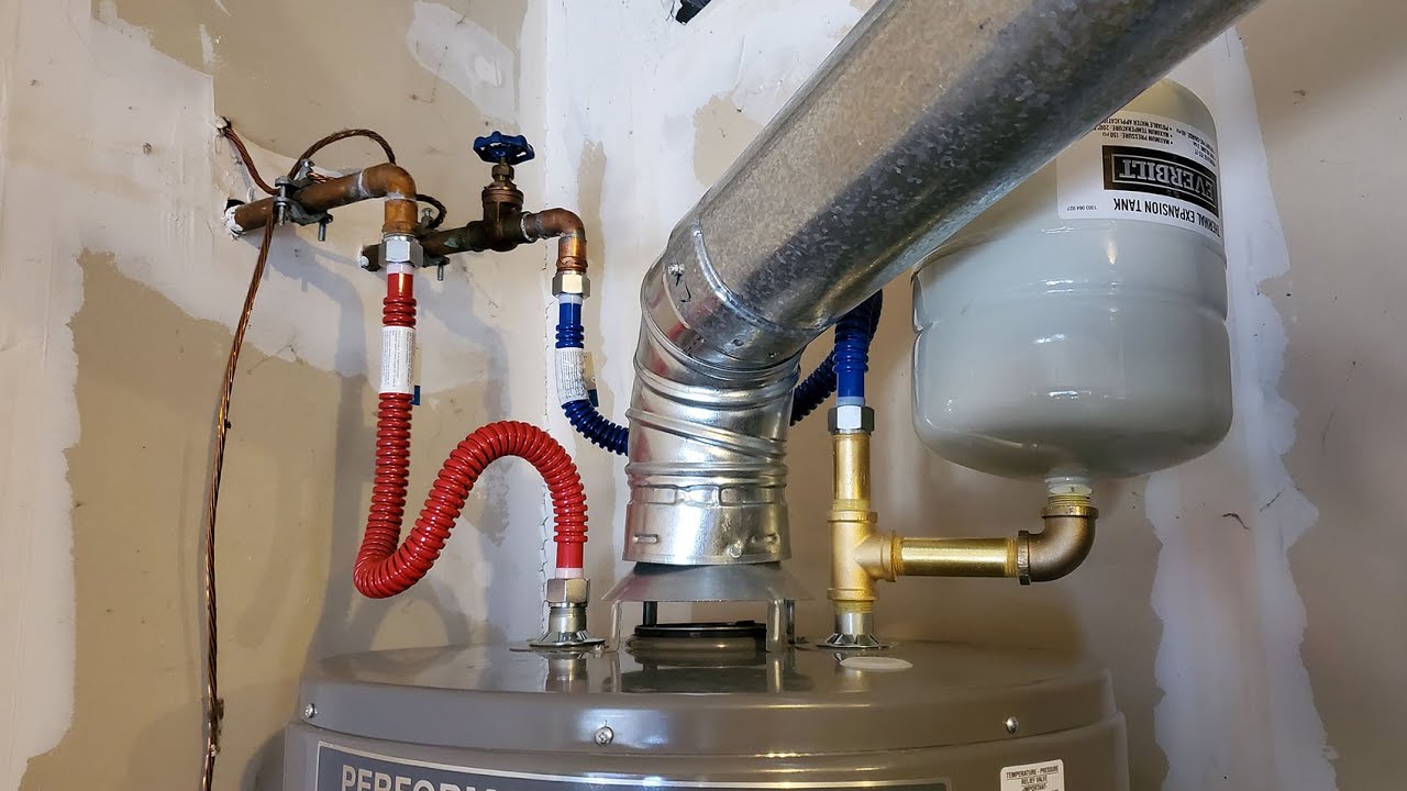 Water Heater replacement with a Chain Hoist. Замена водонагревателя