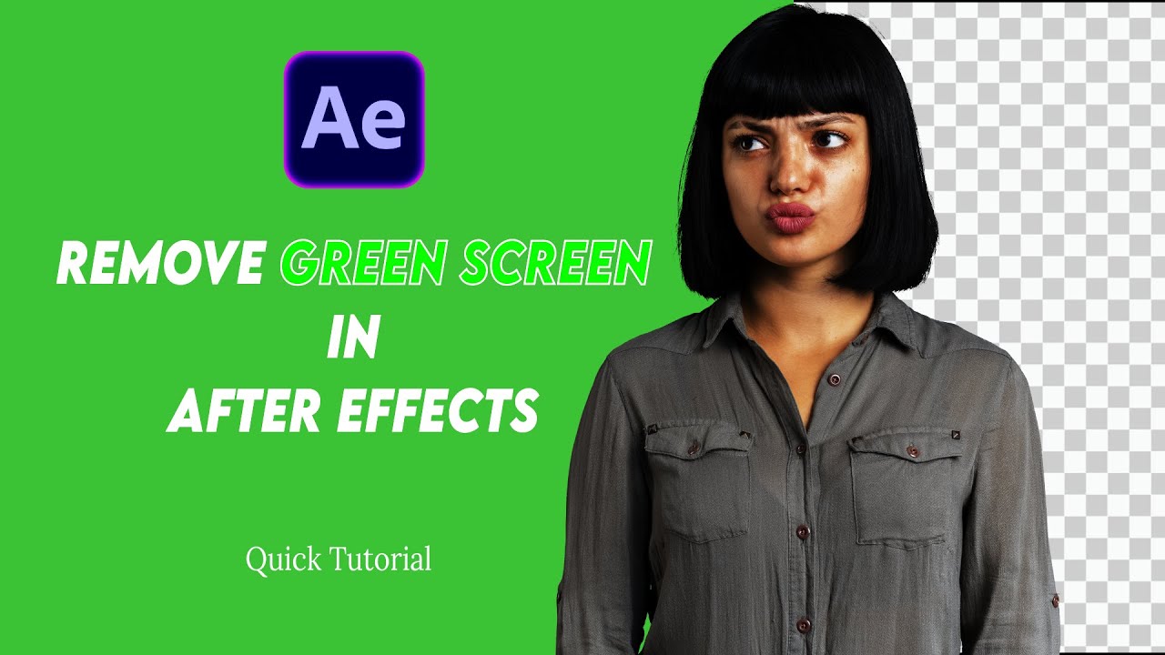 How to Remove Green Screen in After Effects – Quick & Easy! - YouTube