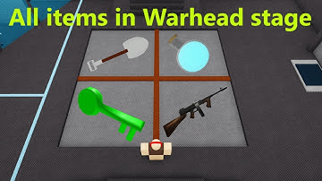 All items in the Warhead stage | Infectious Smile