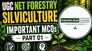 UGC NET Forestry | Silviculture Important MCQs Part 01 | Most Expected Questions