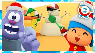 🎄 POCOYO ENGLISH - Christmas Carols At The Beach [94 min] Full Episodes |VIDEOS & CARTOONS for KIDS