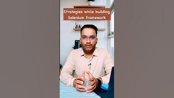 selenium interview questions | automation framework setup architecture from scratch #short