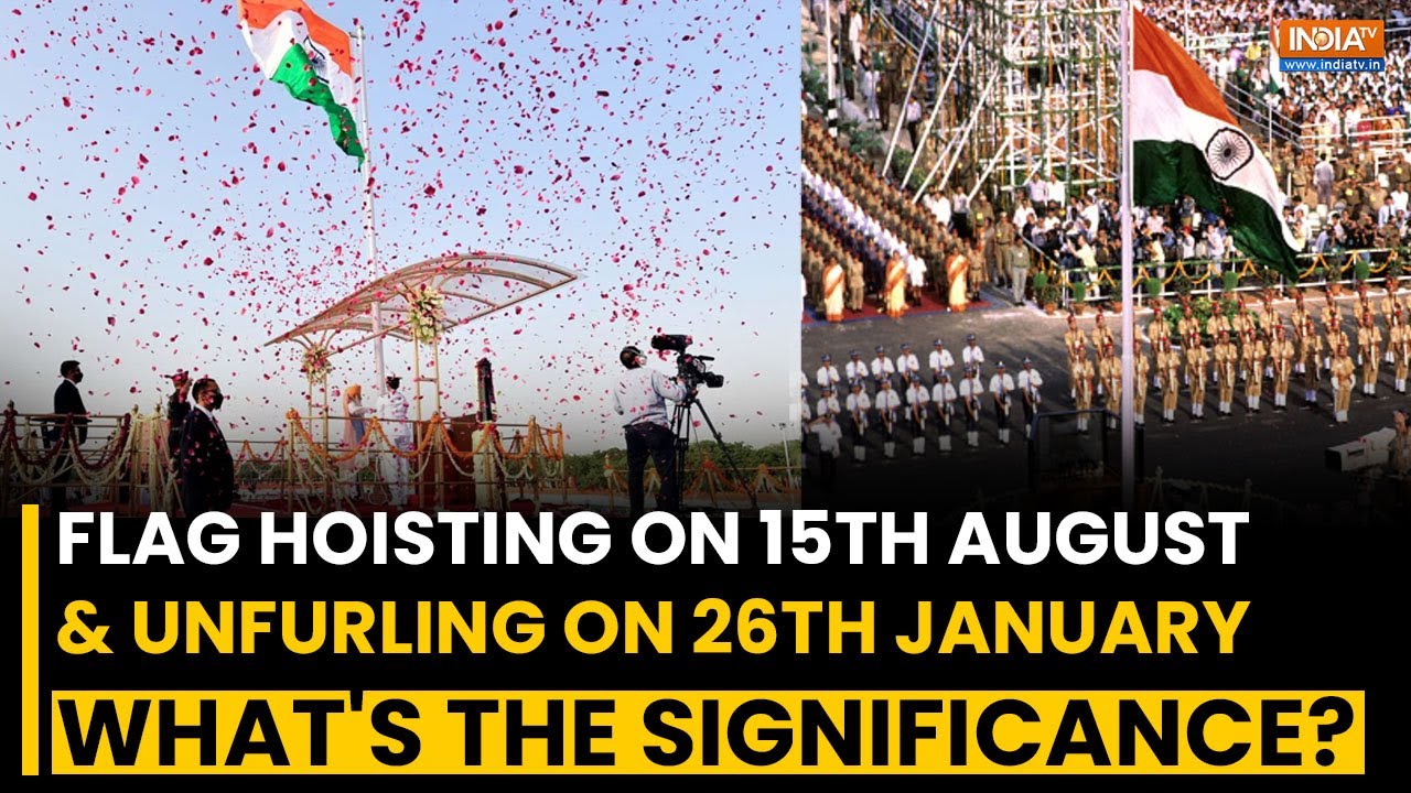 Republic Day 2024 Why Flag Is Unfurled On Republic Day And Hoisted On Republic Day 2024 Why Flag Is Unfurled On Republic Day And Hoisted On