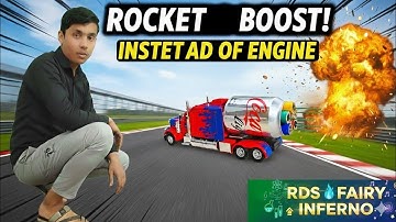 Experiment: Rockets Instead of The Engine in a Toy Truck 😱🔥 Crazy Speed Test!