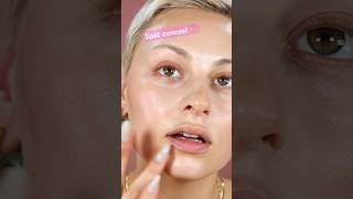 You don’t need full coverage EVERYwhere 🙌🏼 #howto #makeup #makeuptutorial