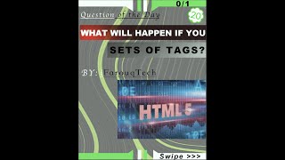 020 (What will happen if you overlap sets of tags?) | Questions of the day |