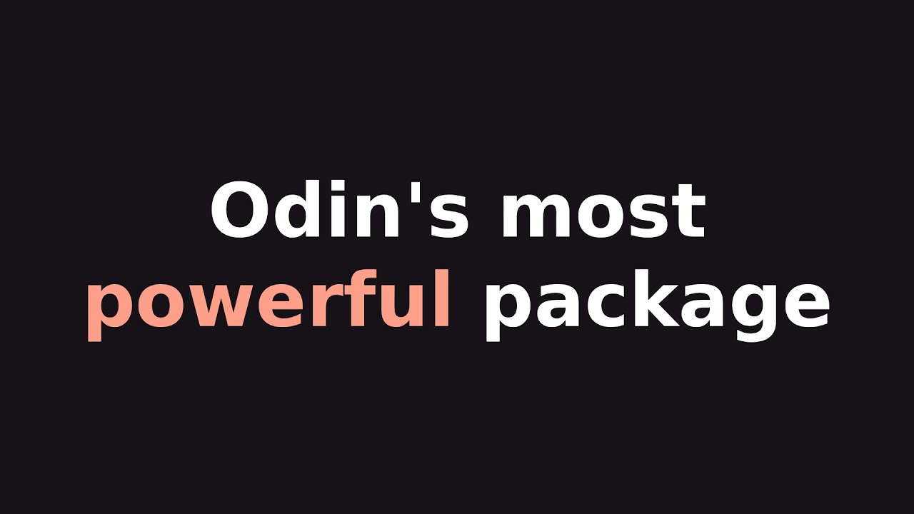 How Odin's AST package fixes metaprogramming