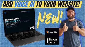 Lovable Ai Tutorial How To Add Voice Chat Widgets
