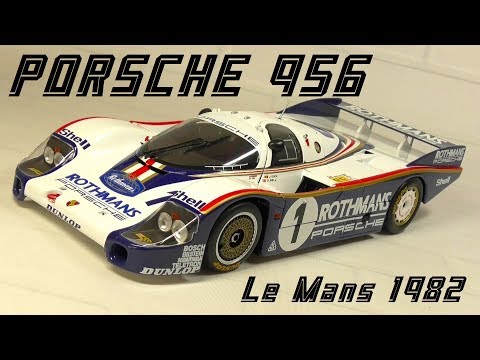 ミニカー・diecast cars】PMA 1:18 PORSCHE 956 1982 Le Mans
